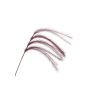 Artificial branch Feather grass panicles LUMINIA, burgundy red, 4ft/135cm