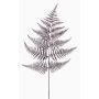 Decorative sword fern leaf WYATT, metallic violet, 31"/80cm