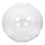 GIANIS glass lantern, clear, 36 cm, Ø39 cm