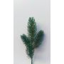 Artificial fir branch ALOSANA, green, 10"/25cm