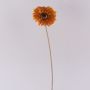 Plastic flower Gerbera TUNGUSKA, dry look, orange, 20"/50cm