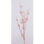 Plastic snowberry branch WAKILIA with fruits, metallic rose gold, 3ft/100cm