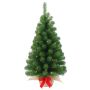 Fake Xmas tree WARSAW, jute bag in natural, LEDs, 3ft/90cm, Ø 20"/50cm