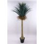 Artificial yucca rostrata HARDIN, decorative pot, 6ft/180cm