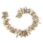 WENDY nautical driftwood garland, white-washed, 105cm