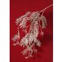 Artificial mimosa branch RENGU, silver, 4ft/110cm