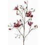 Velvet magnolia branch JACKA, dusky pink, 3ft/105cm