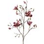 Velvet magnolia branch JACKA, dusky pink, 3ft/105cm