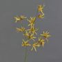 Artificial witch hazel branch ORAFA with flowers, ochre yellow, 80cm, Ø4–8cm