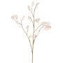 Artificial Lunaria KONIA branch, cream, 95cm