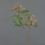 Artificial dogwood branch PANGO with buds, dusky pink, 70cm, Ø7cm