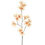 Artificial jasmine trumpet branch AURINA, peach, 35"/90cm