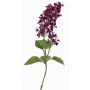 Decorative lilac branch ADMIR, dark violet, 31"/80cm, Ø2.4"-3.5"/6-9cm