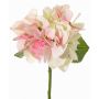 CHIDORI artificial hydrangea, cream-pink-green, 30cm, Ø13cm