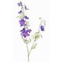 Artificial delphinium branch LUCHANA, blue-violet, 37"/95cm, Ø4.3"/11cm
