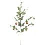 Artificial cherry tomato branch QUANITTA, red-green, 31"/80cm