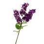 Artificial Lilac spray KELDA, with blooms, purple, 33"/85cm