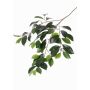 Artificial Ficus Microcarpa branch BHAO, green, 26"/65cm
