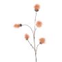 Artificial branch Fothergilla ELAINA with blossoms, peach, 33"/85cm