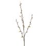 Artificial Pussy willow branch NIELSON with blossoms, soft pink, 80cm