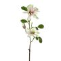 Artificial flower branch Star magnolia BLOVI, light green, 24"/60cm