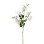 Artificial Lathyrus latifolius branch PLENVO, white, 30"/75cm