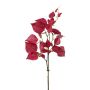 Artificial ivy branch TROMBE, fruits, red, 22"/55cm