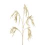 Artificial rice branch TROMLE with ears, hanging, cream-gold, 4ft/120cm