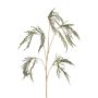 Artificial rice branch TROMLE with ears, hanging, green-gold, 4ft/120cm