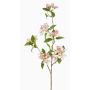 RETLOZ artificial ornamental cherry branch with blossoms, light pink, 90 cm