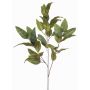 Artificial eucalyptus branch BELUNI, green, 4ft/125cm