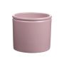 Ceramic plant pot ALCHIBA, light pink (mat), 10"/25.7cm, Ø11"/27.8cm