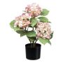 Artificial flower Hydrangea TRAVOLI, pink-cream, 22"/55cm