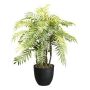 Artificial sword fern DRULHO, artificial trunk, decorative pot, roots, green, 24"/60cm