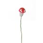 Artificial fly amanita SEMIAS with wire, red-white, 6"/15cm