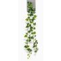 Artificial Ivy garland MAJA, green-white, 6ft/180cm