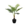 Artificial Kentia palm CADANA in decorative pot, 28"/70cm