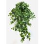 Silk Ivy hanging plant LUKA, on spike, green-white, 28"/70cm