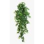 Silk Ivy hanging plant LUKA, on spike, green, 4ft/110cm