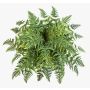 Artificial Lady fern RENE, on spike, green, 30"/75cm, Ø 3ft/90cm