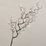 Artificial hazelnut branch BOLTON with catkins, brown, 26"/65cm