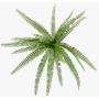 Artificial sword fern DREGON on a stand, flame-retardant, green, 24"/60cm