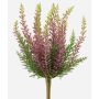 Artificial heather ELSAWO on a stake, crossdoor, purple, 30cm