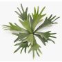 Fake staghorn fern VIGRAL, on a stick, flame-retardant, green, 14"/35cm