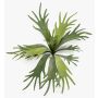 Artificial stag's horn fern VIGRAL, on a stake, flame-retardant, green, 20"/50cm