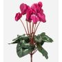 Artificial cyclamen VERIANA on a stake, fuchsia, 12"/30cm
