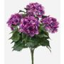 Artificial hydrangea DORJA on a stick, purple, 40cm