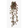 Artificial hanging plant Tradescantia zebrina SAELFES on a stem, green-burgundy, 33"/85cm