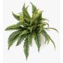 Artificial sword fern ALSAWO on a stake, green, 20"/50cm