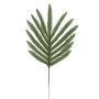 Artificial palm frond Areca DELUA, 18"/45cm